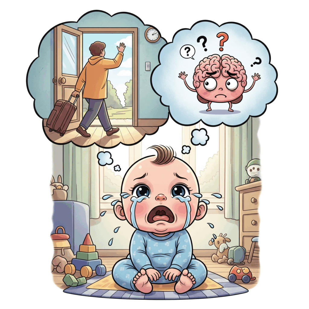 夜泣きする赤ちゃん